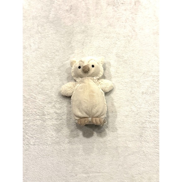 Jellycat Other - Jellycat Bashful Snowy Owl Retired Cream White Plush Stuffed Animal 9 Inch